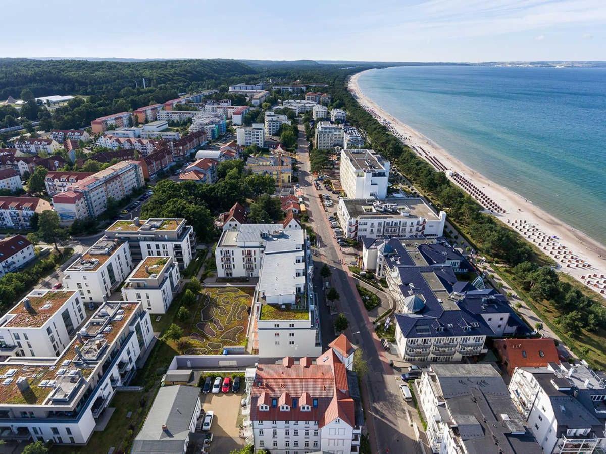 Strandnahe Fewos Mit 2 Schlafzimmern, Residenz Bel Vital - Kategorie D Binz Bagian luar foto